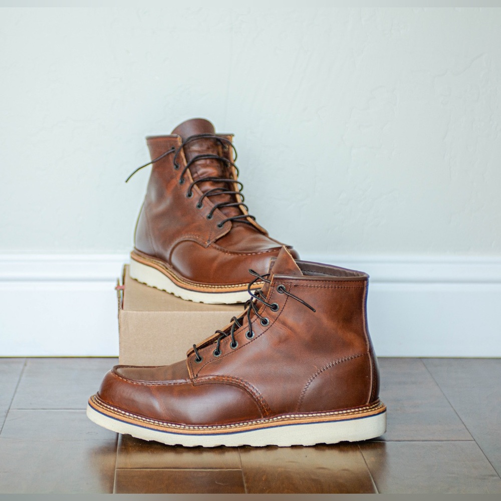 Redwing 1907 Heritage series copper basically brand new (worn 3 hours) size 10.5